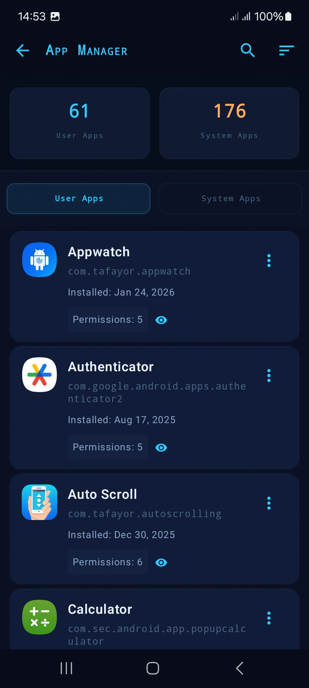 Baxa: Close apps - Ram Battery screenshot